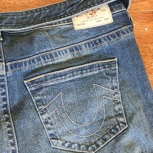 True Religion Becca Belted Cargo Bootcut JeanTrue Religion Utility / Moto-Style